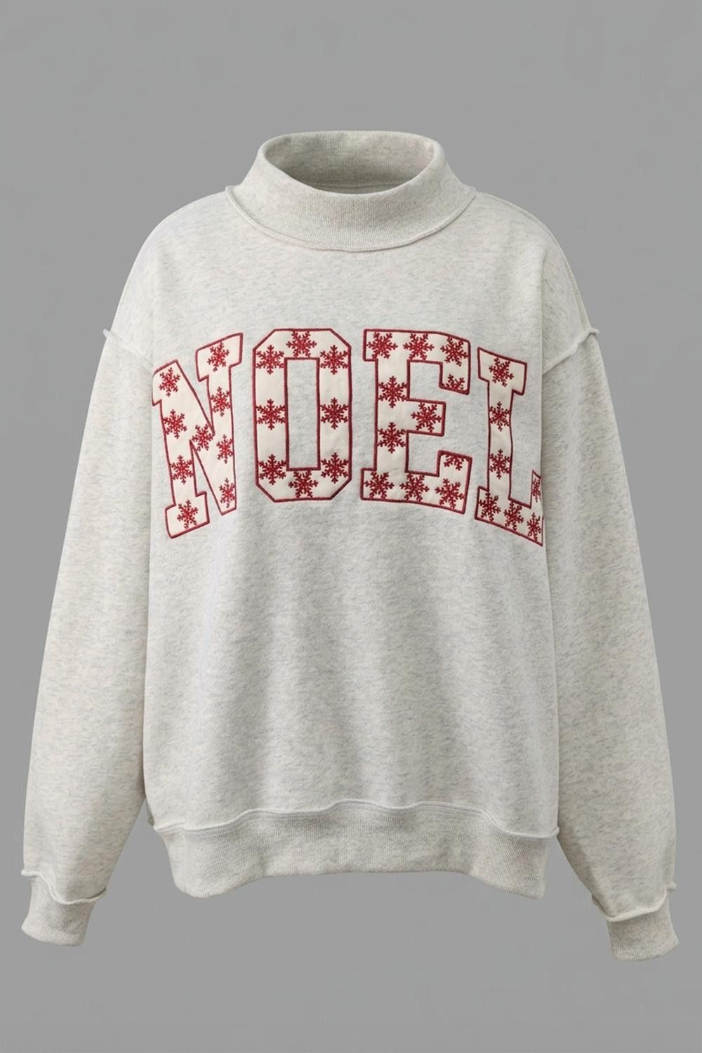 NOEL Mock Neck Sweatshirt