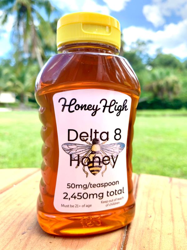 HIBOURAMA PE25HIBRAFIAFRINGENATURALE 関税送料込 Delta 8 Honey - 50mg/Teaspoon