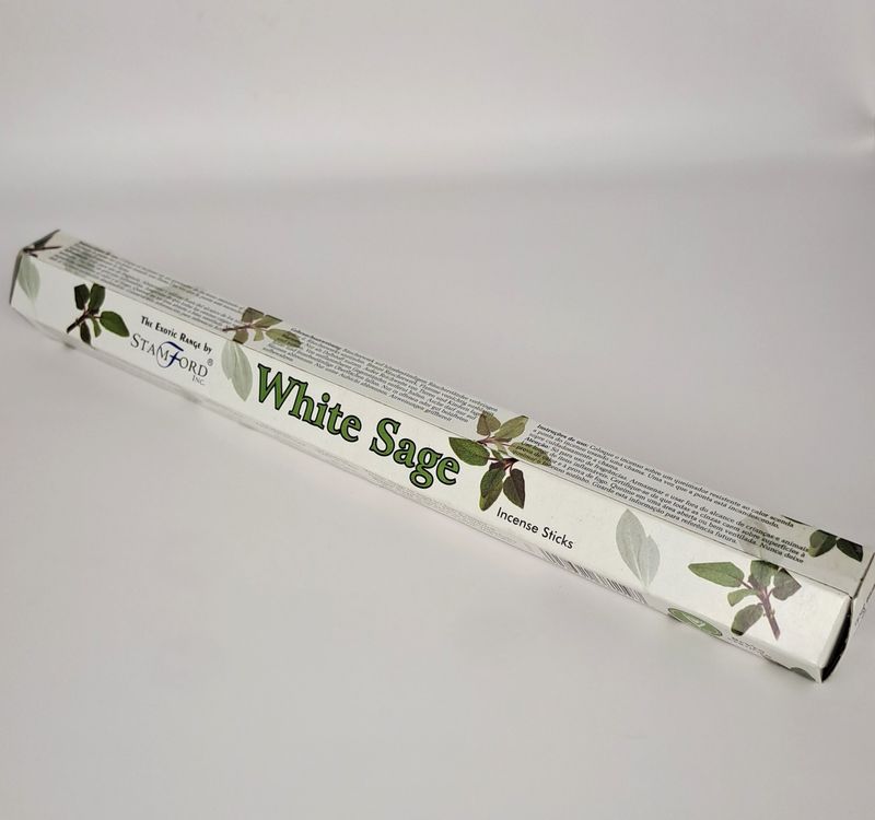 Encens bâton de Sauge Blanche - Stamford- boîte de 20g