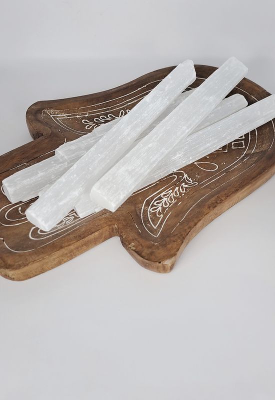 Bâton de Sélénite "brut" - Purification, apaisement