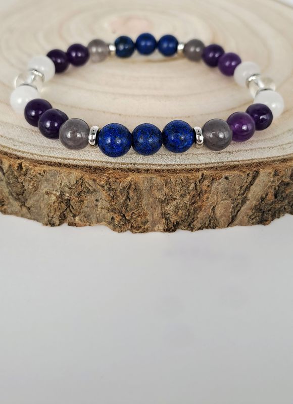 Bracelet " Clarté mentale et protection"