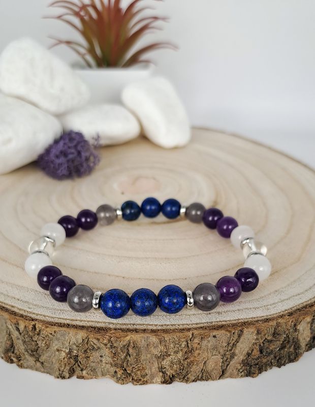 Bracelet " Clarté mentale et protection"