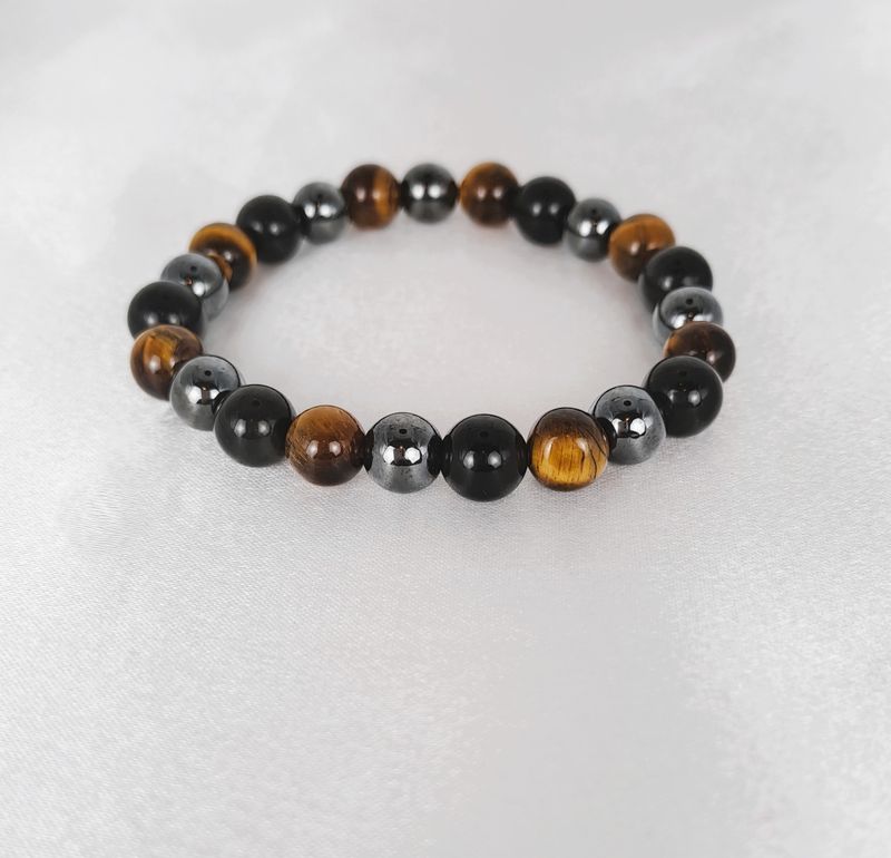 Bracelet triple "Protection" 8mm