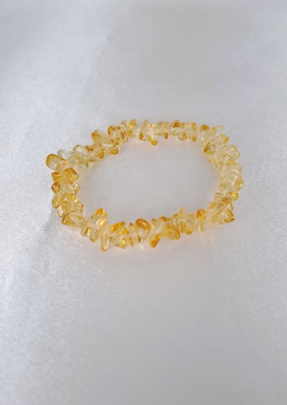 Bracelet Citrine "Baroque"- Abondance