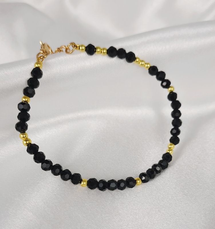 Bracelet Tourmaline noire facetté - Protection, connexion