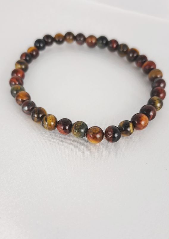 Bracelet Œil multiple  6mm- Triple protection