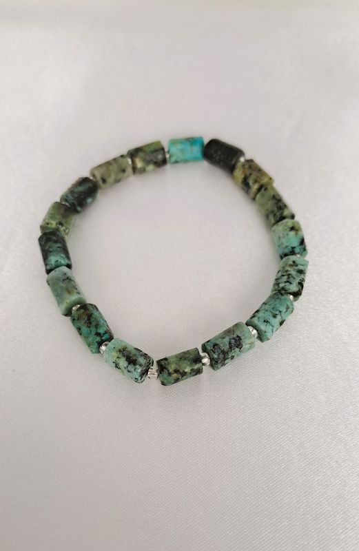Bracelet Turquoise Africaine - Soutient émotionnel, créativité