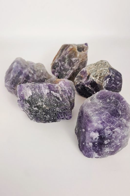 Améthyste "brute A" taille M entre 125-170g