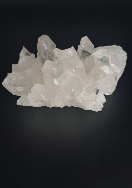 Druses Cristal de Roche "AB"- Élimine la négativité - 350-450g