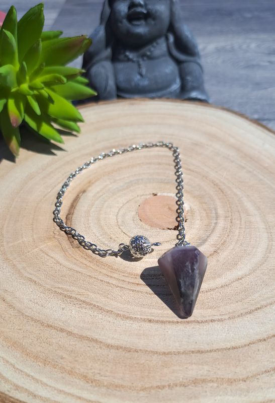 Pendule en Améthyste facetté - Clarté et protection