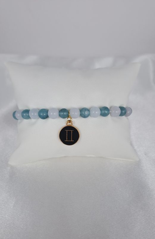 Bracelet astrologique Gémeaux - Expression, légèreté d'esprit