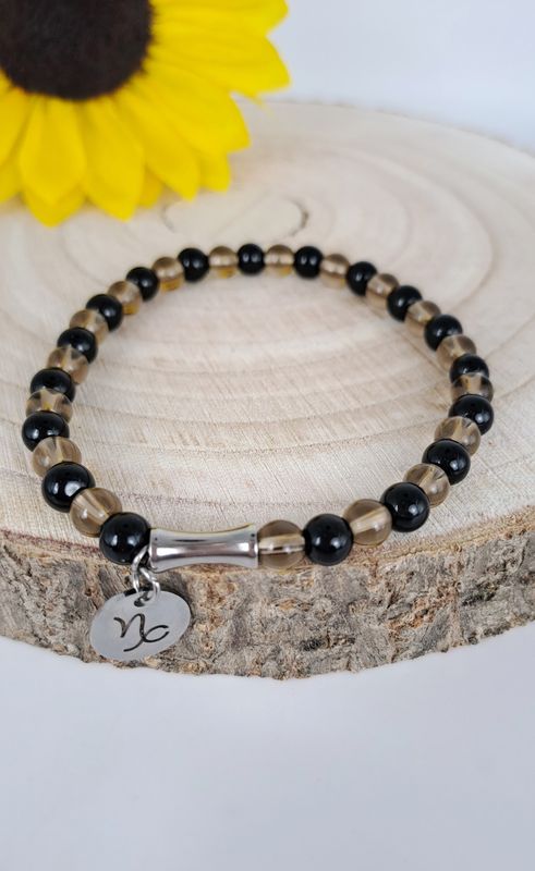 Bracelet astrologique Capricorne - Stabilité, maîtrise de soi