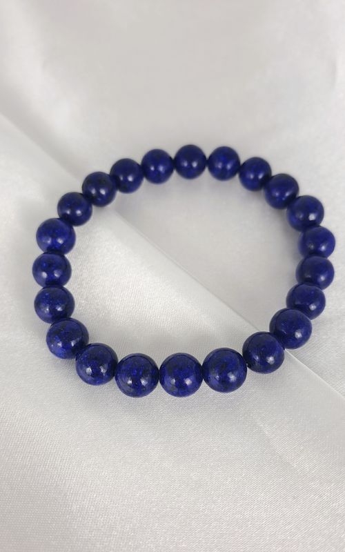 Bracelet Lapis-lazuli 8mm - Vitalité, expression créative