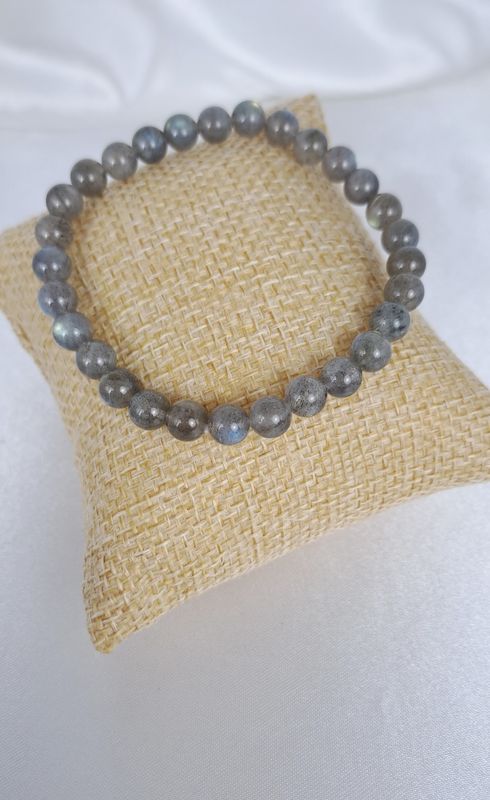Bracelet Labradorite 6mm "AA" - Stabilité, protection