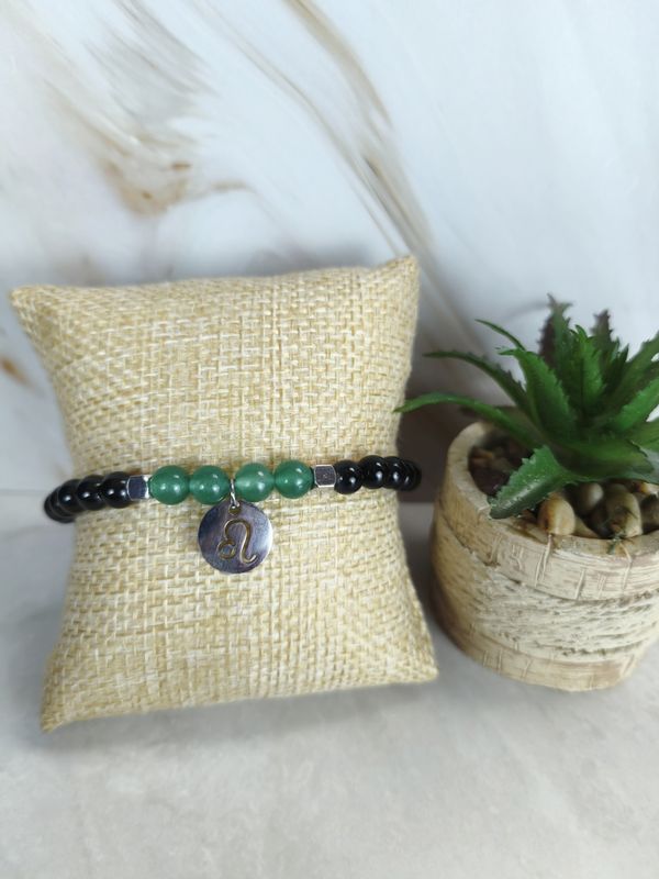 Bracelet astrologique Lion - Force et confiance