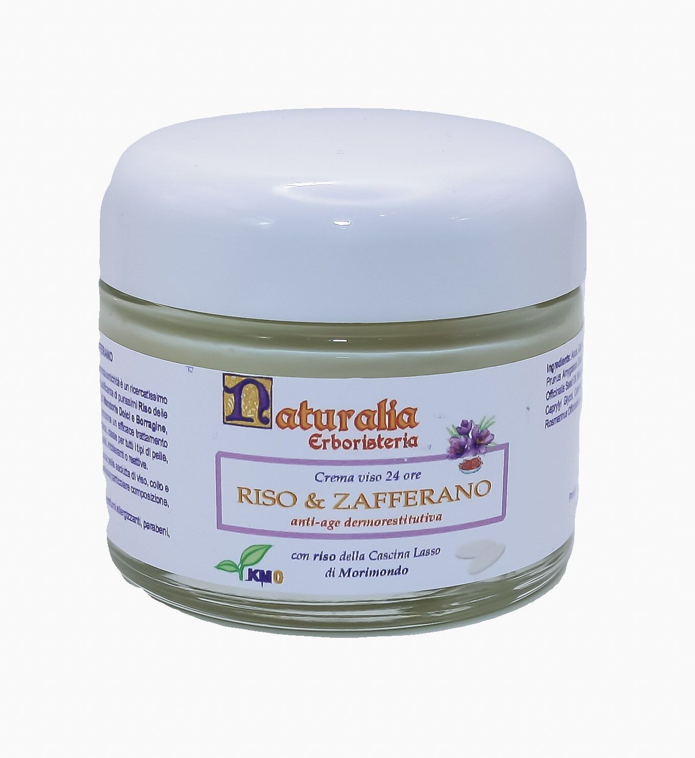 CREMA VISO 24H RISO & ZAFFERANO