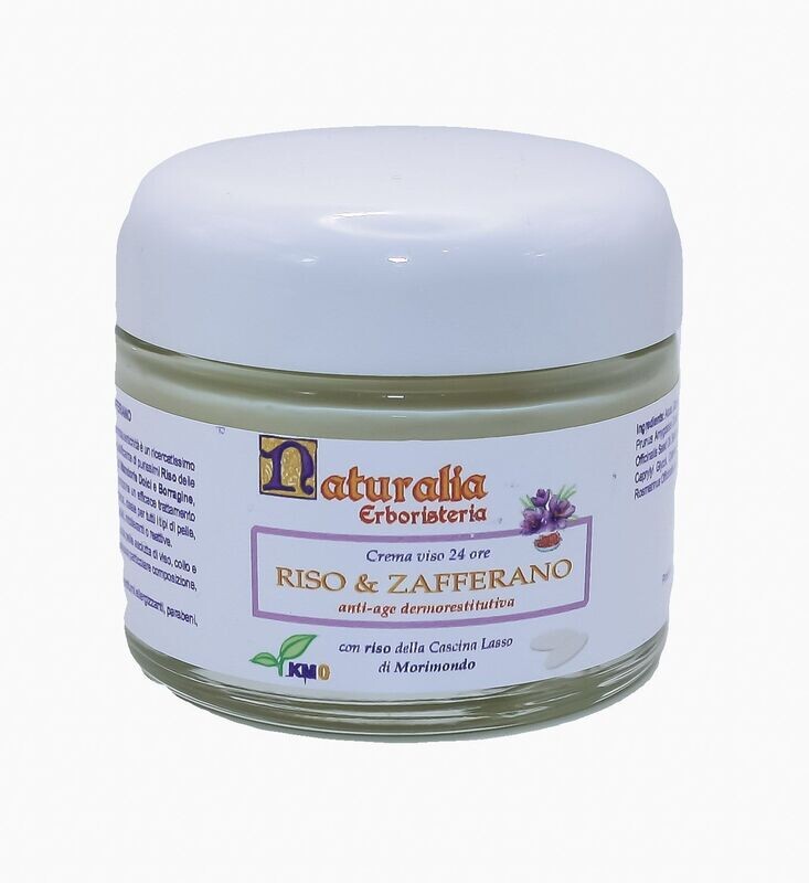 CREMA VISO 24H RISO & ZAFFERANO CREMA VISO 24H RISO & ZAFFERANO
