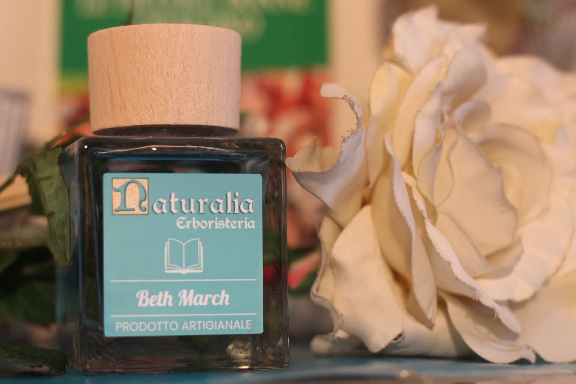 Beth March Profumatore bastoncini - Muschio Bianco