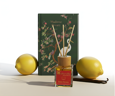 Emma Bovary  Diffusore bastoncini - Limone e Vaniglia