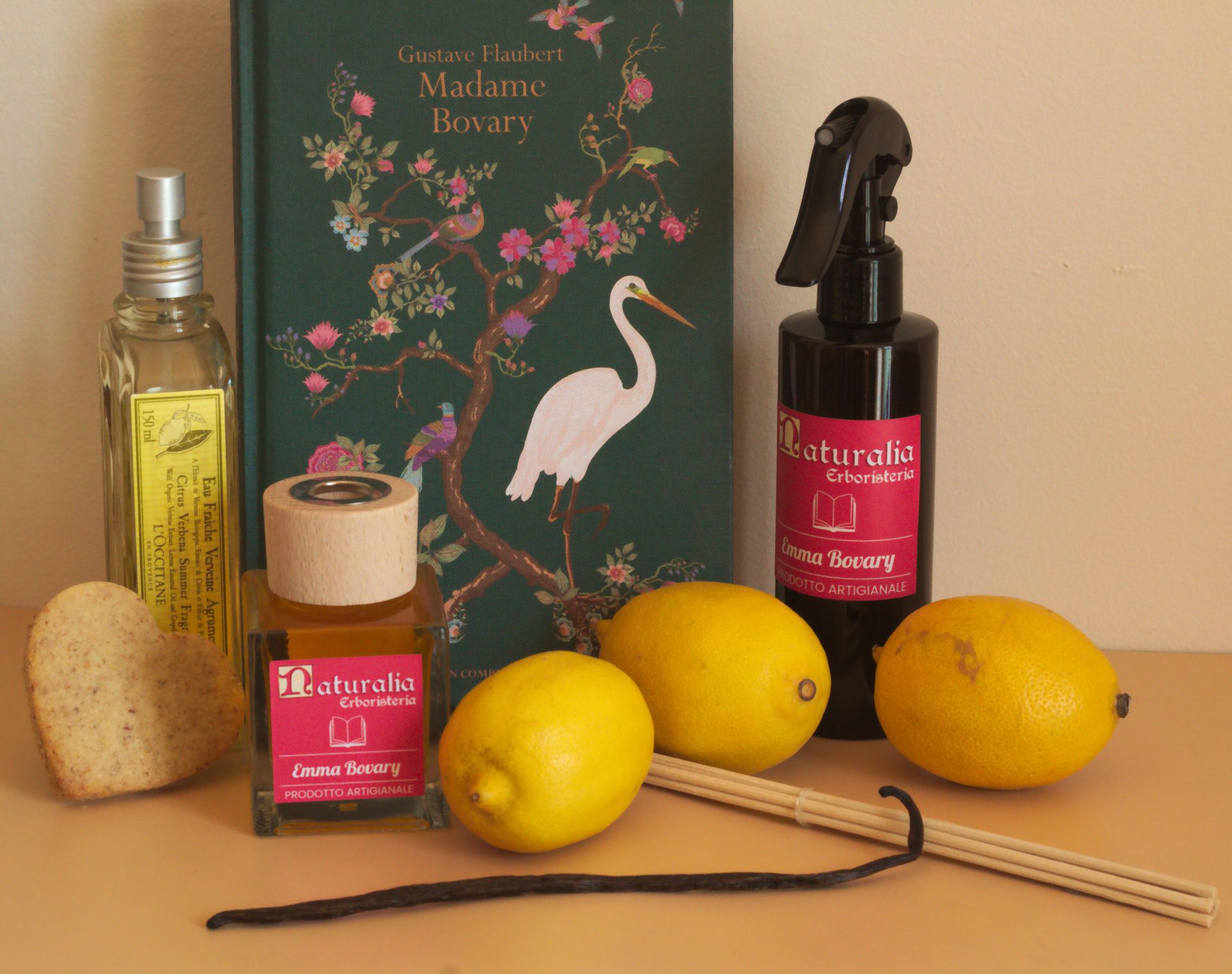 Emma Bovary  Profumatore Spray - Limone e Vaniglia