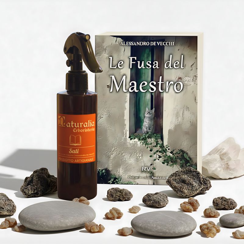 Sati  Profumatore Spray - Profumo di Mirra e Note Minerali