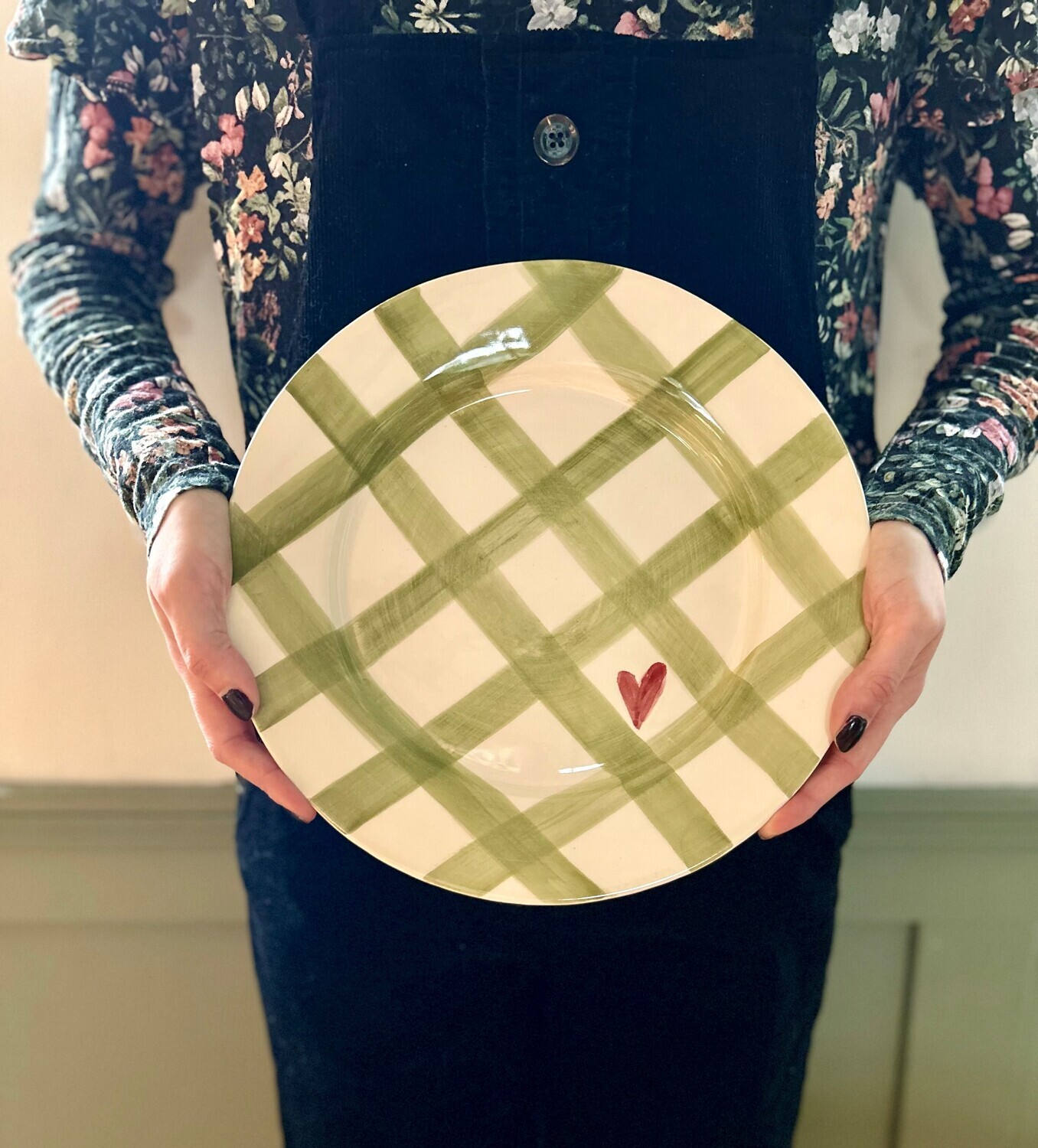 Grande assiette vichy