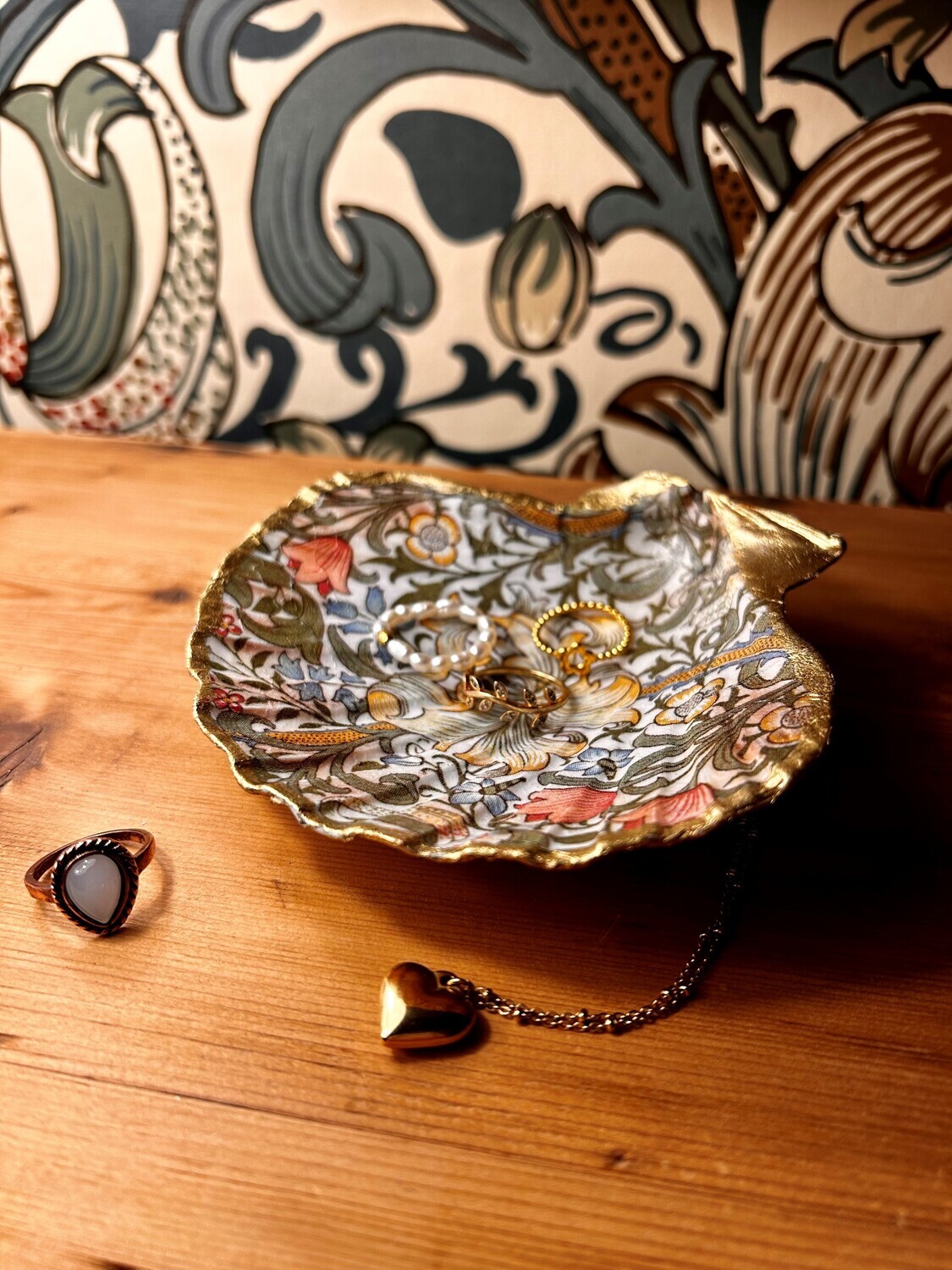 Porte bijoux William Morris Golden Lily