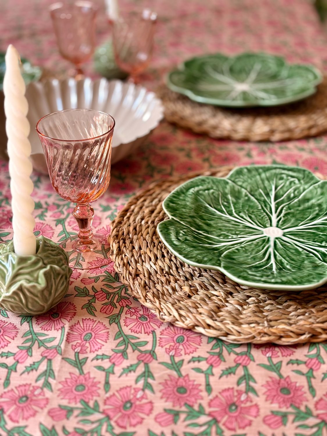 Assiette chou verte