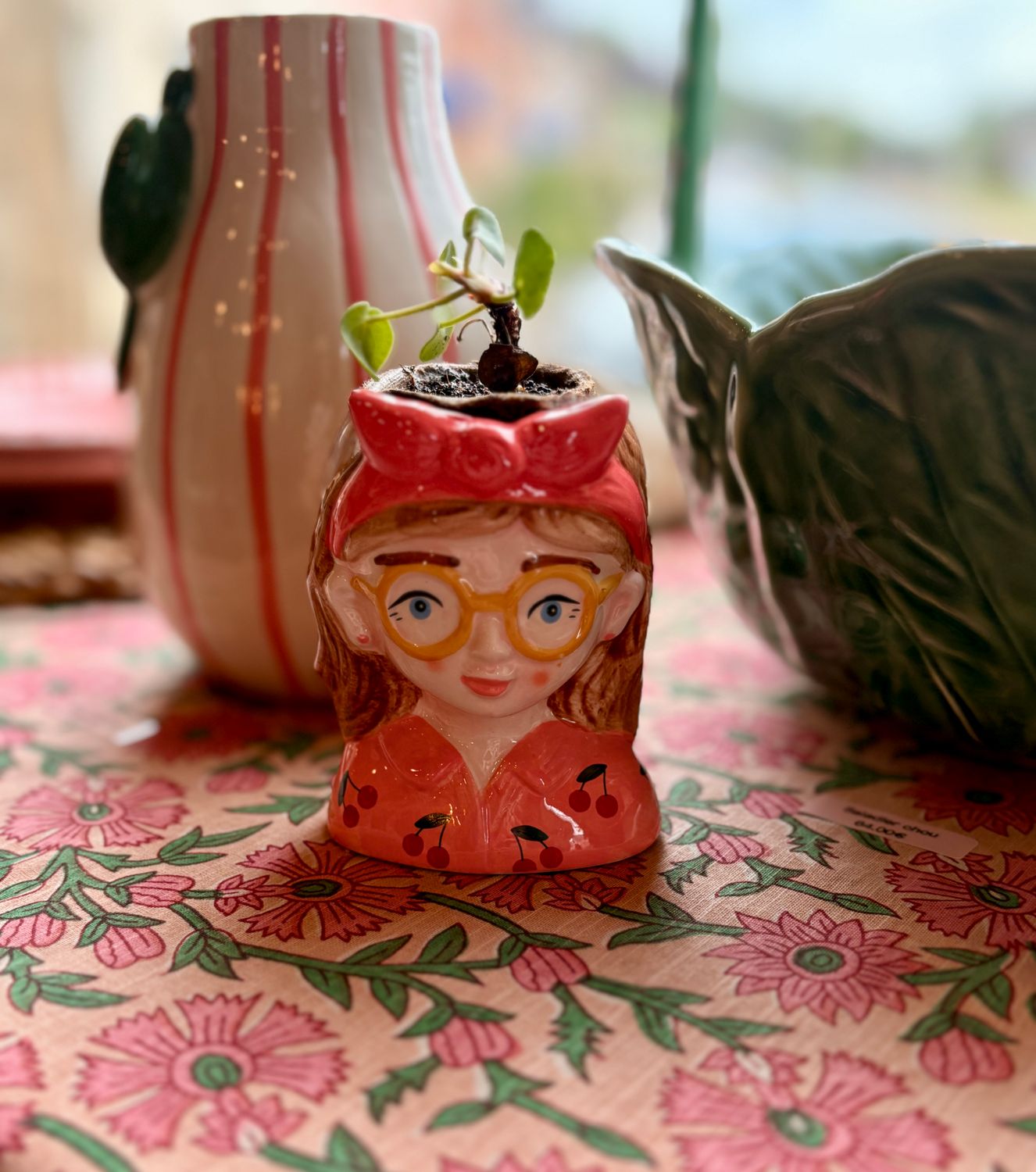 Cache pot Cerise