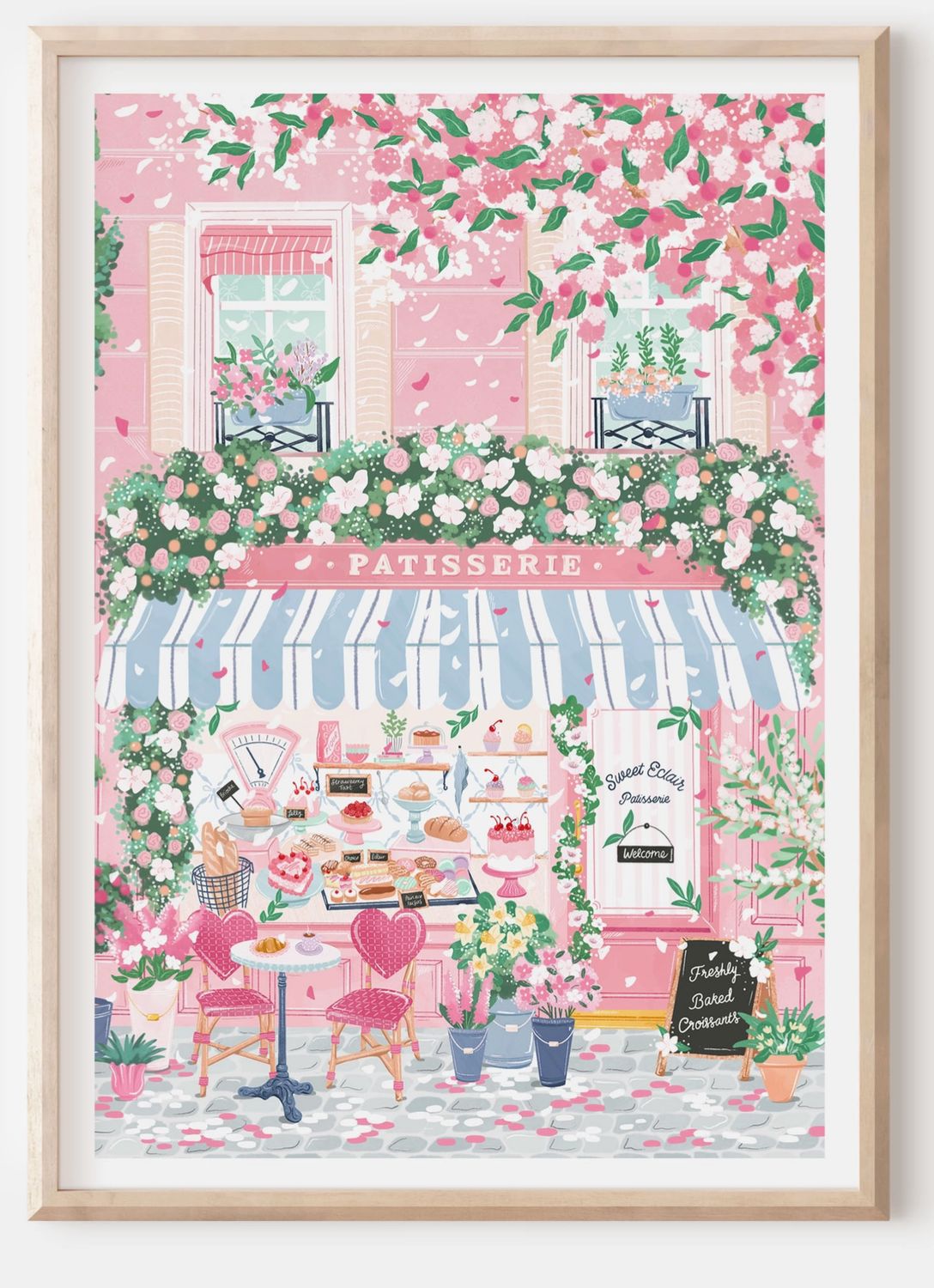 Affiche Pâtisserie enchantée