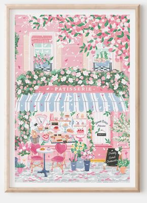 Affiche Pâtisserie enchantée