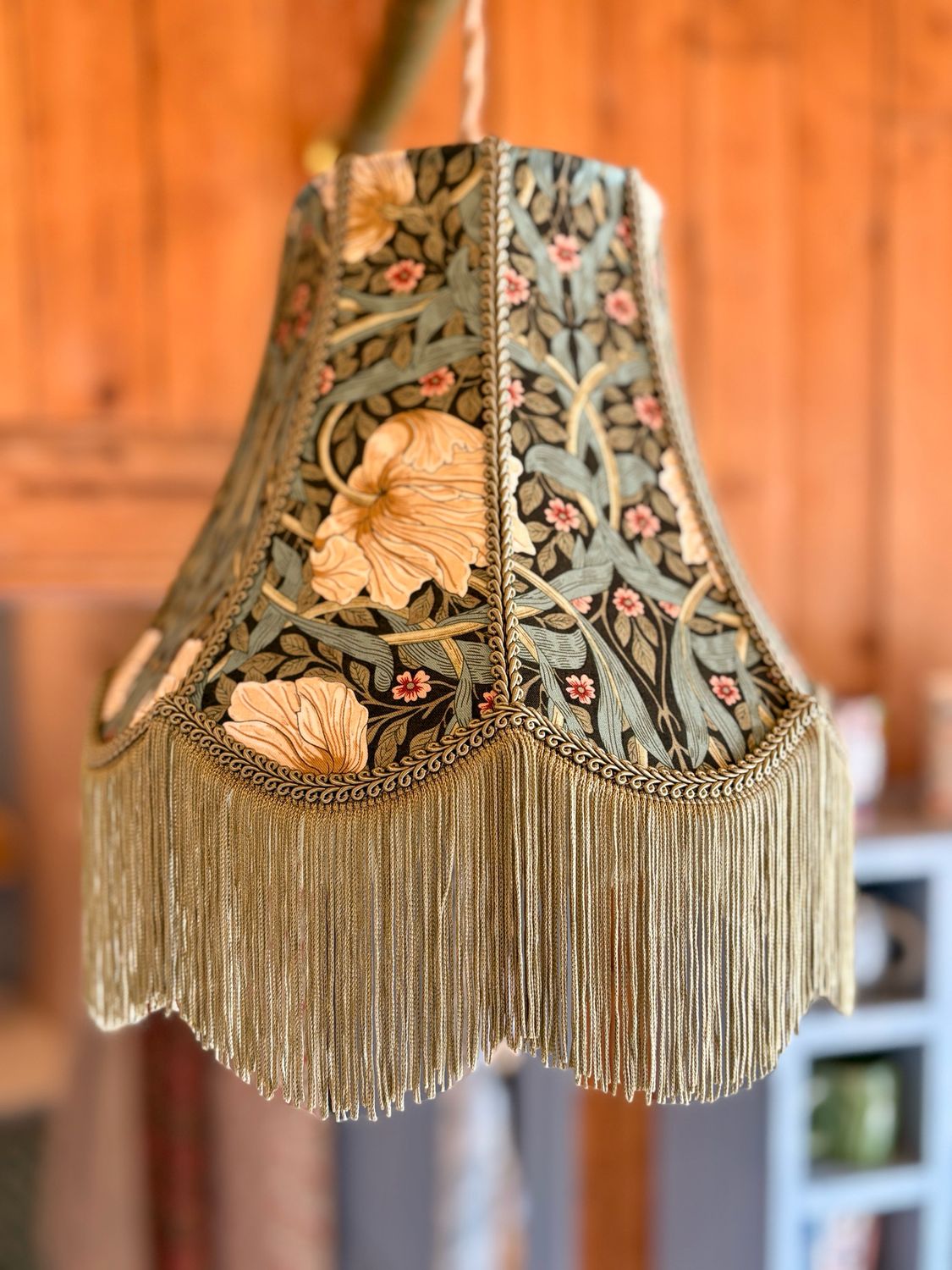 Suspension pagode à franges Pimpernel