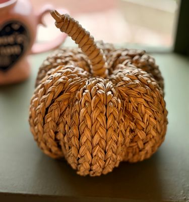 Citrouille Lilith en corde tressée