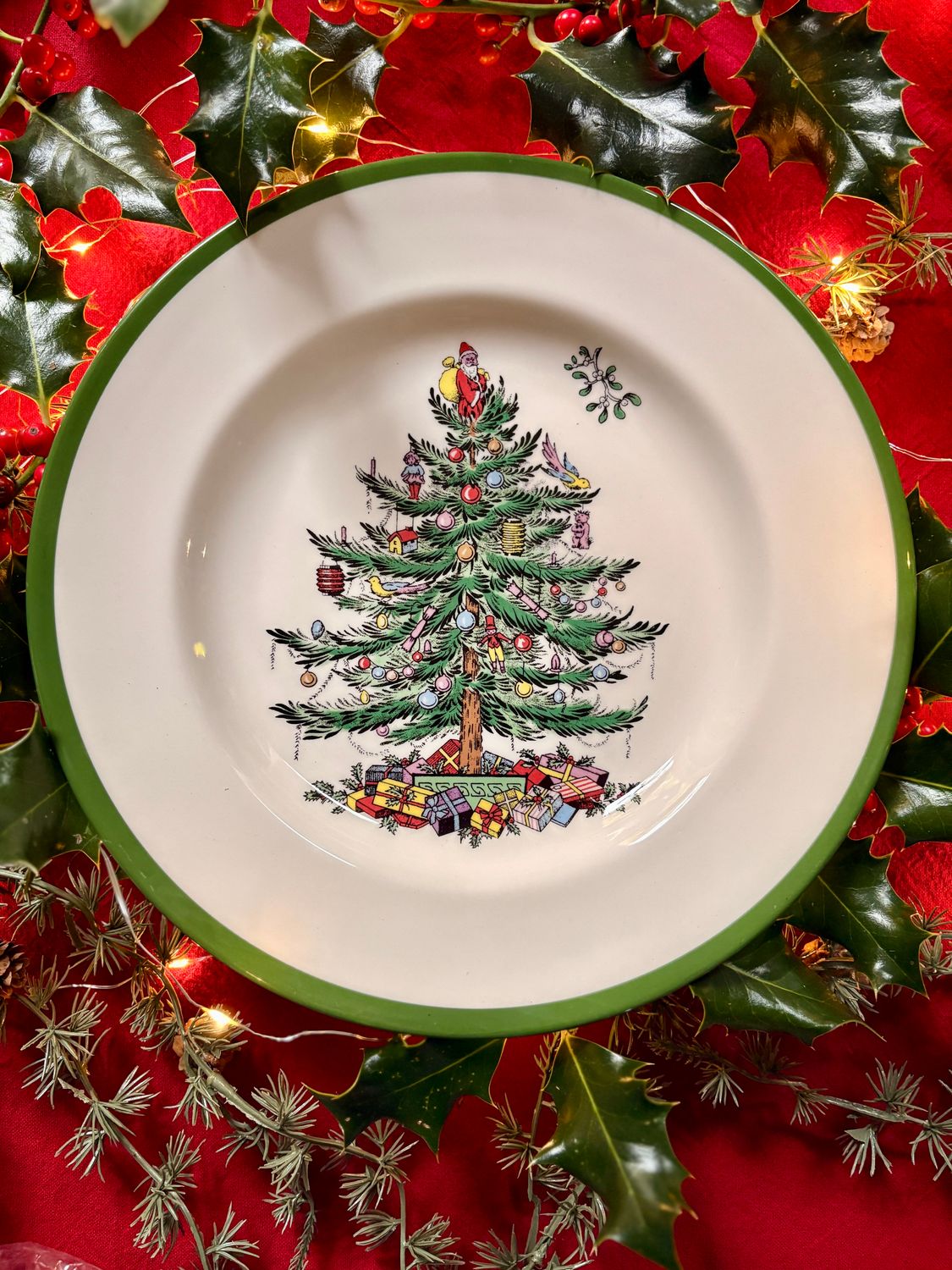 ​Assiette Clarence Christmas Tree