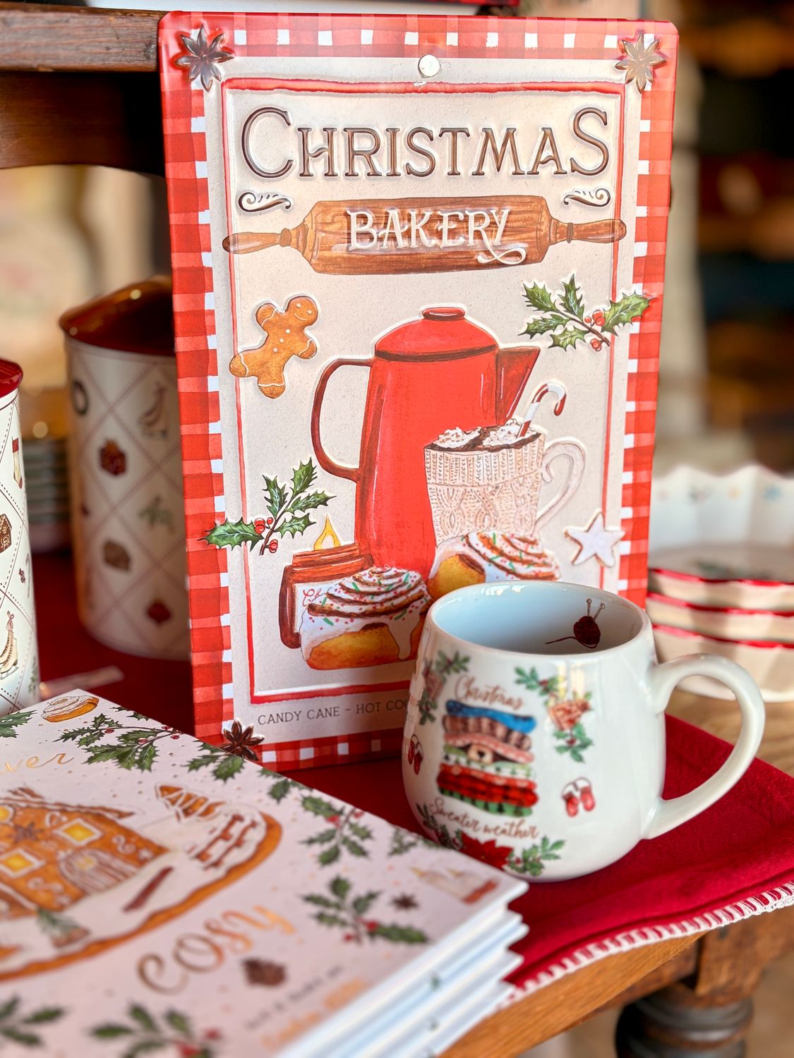 Plaque décorative de Noël — Caro from Woodland