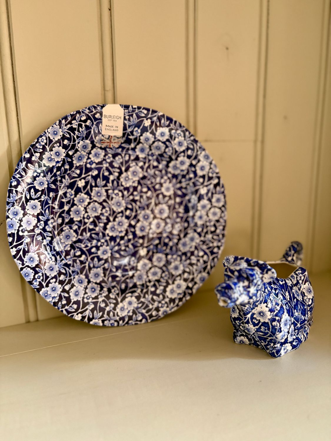 Assiette - Blue Calico