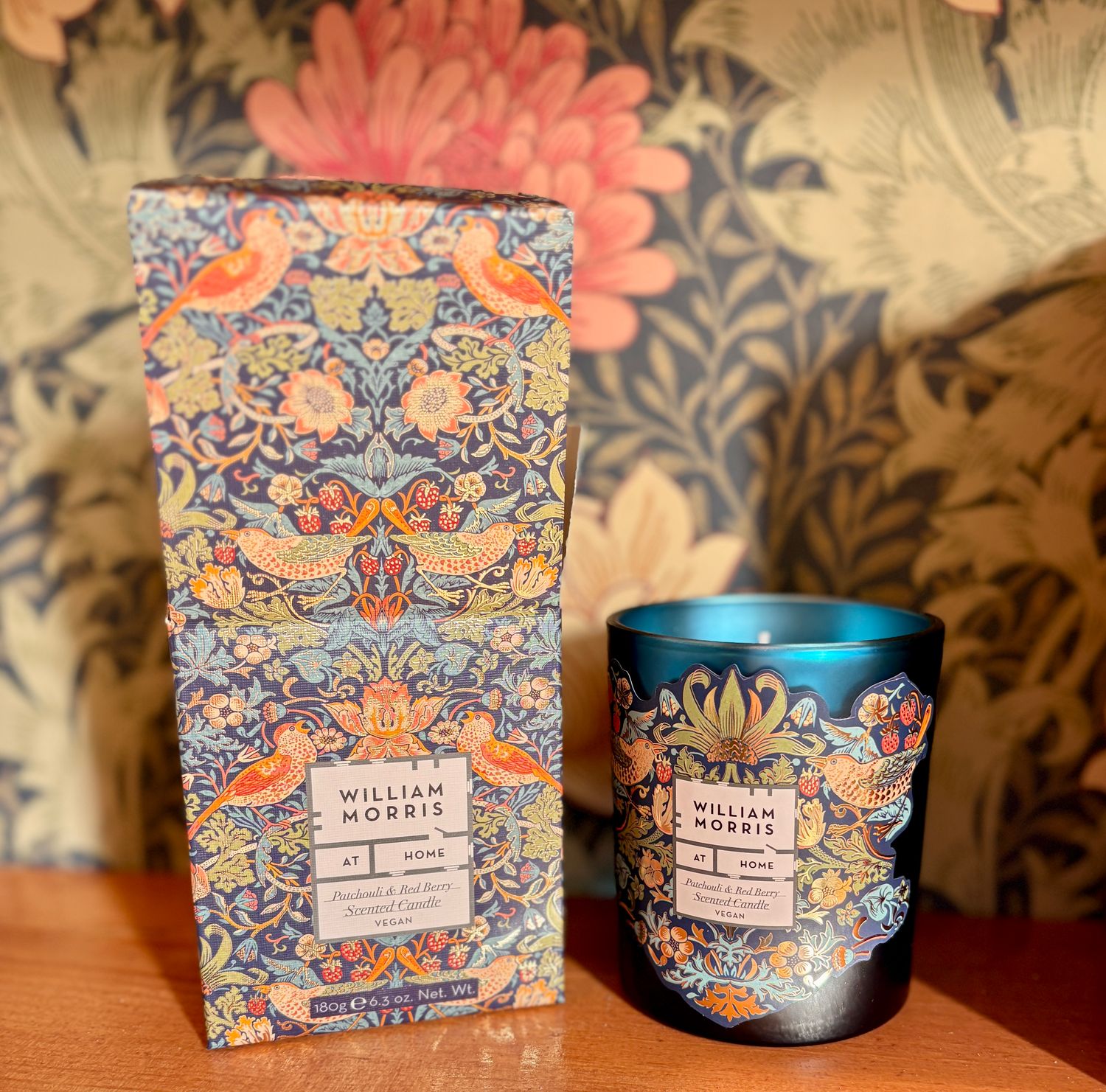 La bougie de Noël selon Morris