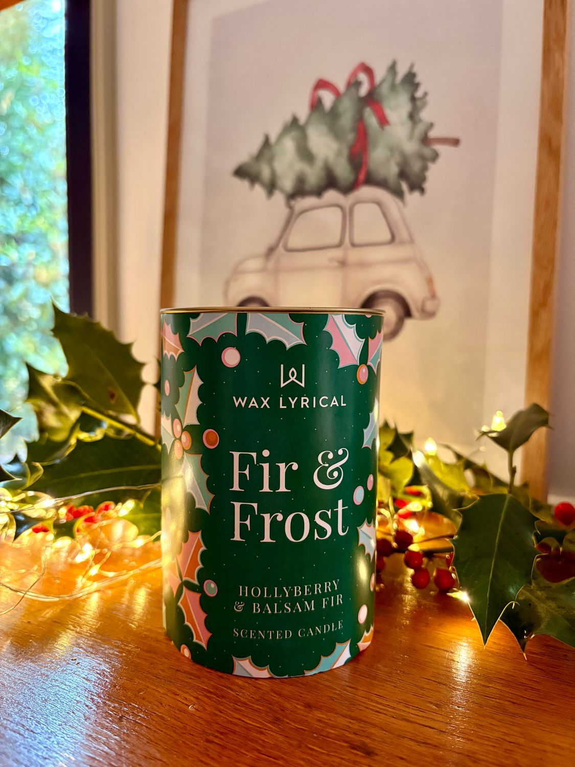 Bougie Sapin &amp; Givre