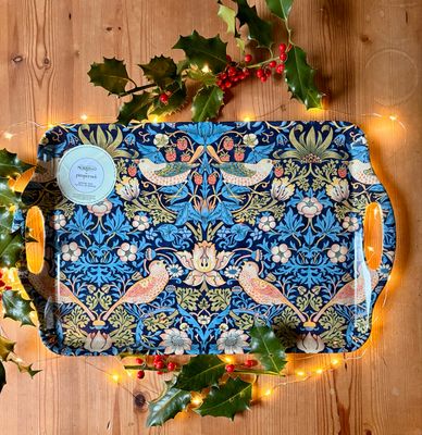 Grand plateau William Morris Strawberry