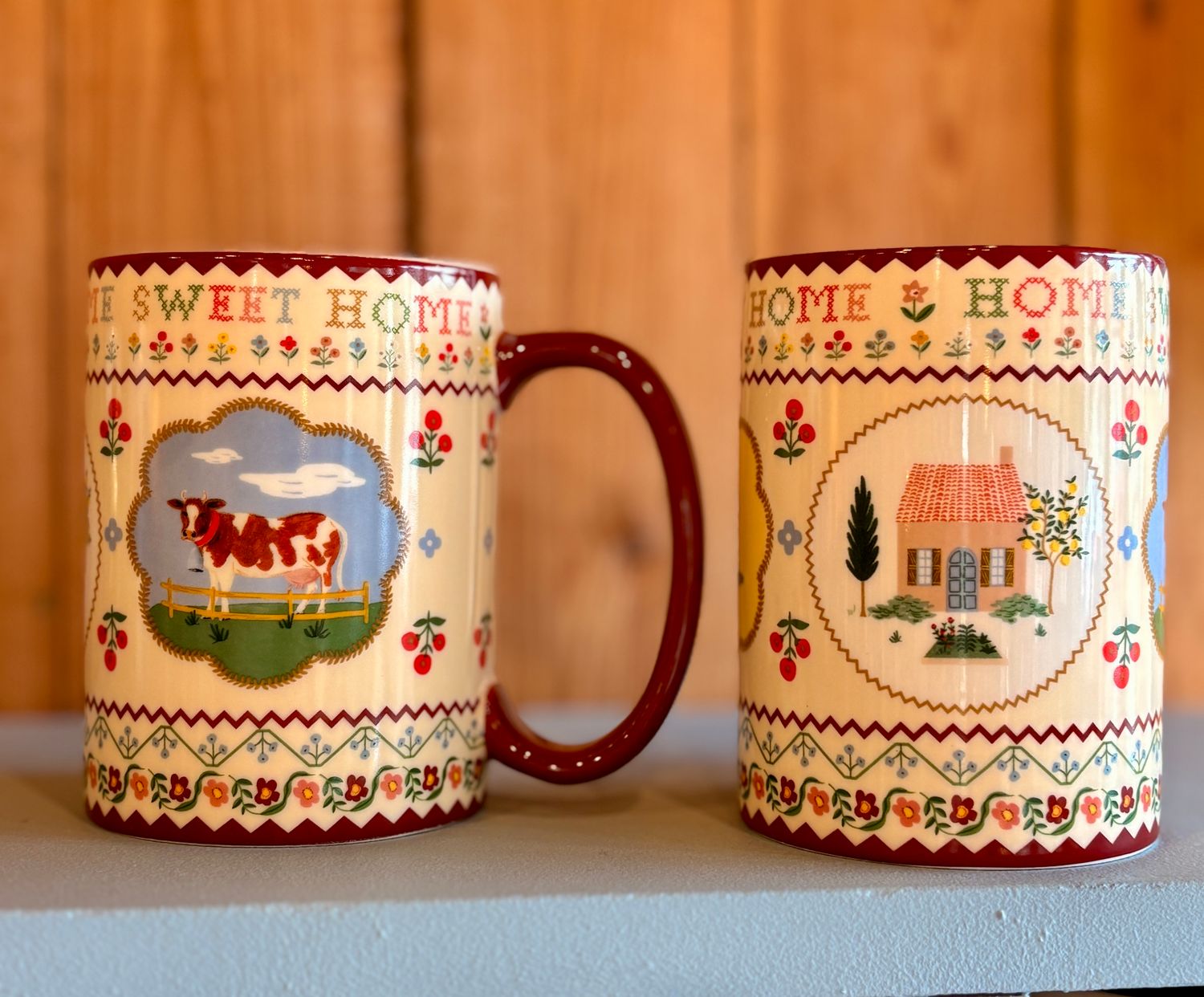 Mug en porcelaine Edith – Home Sweet Home