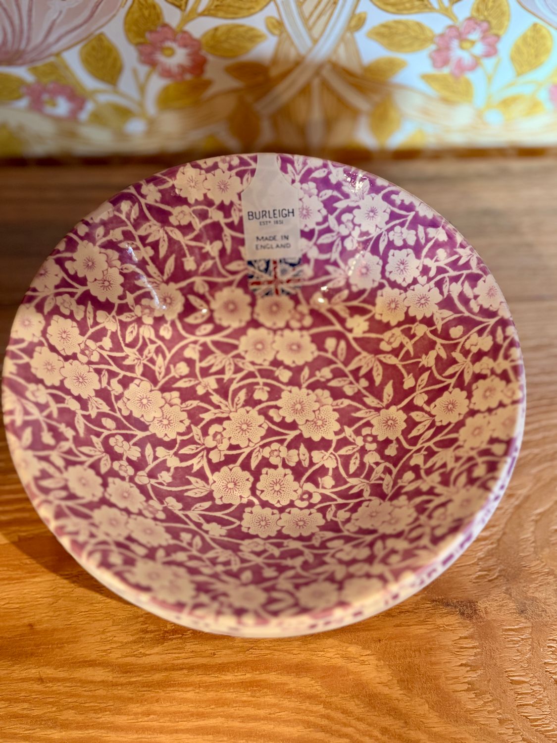 Bol Blossom Calico - Burleigh