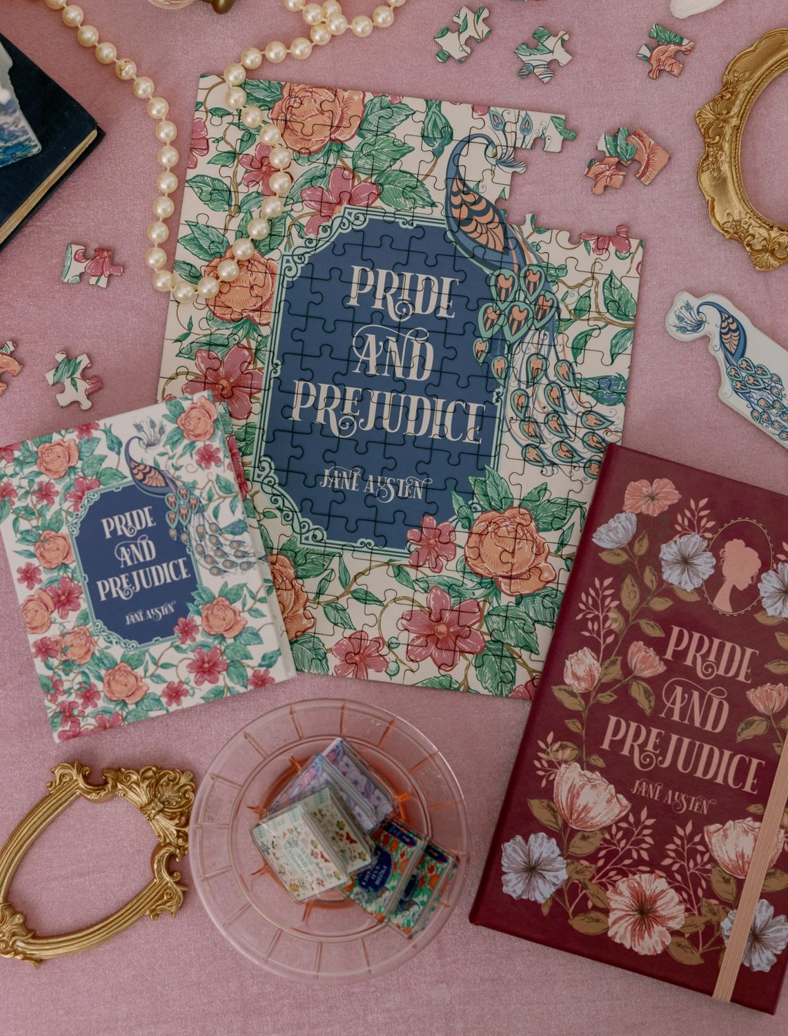 Mr Knightley Mini Livre Puzzle Orgueil et Préjugés (150 pièces)