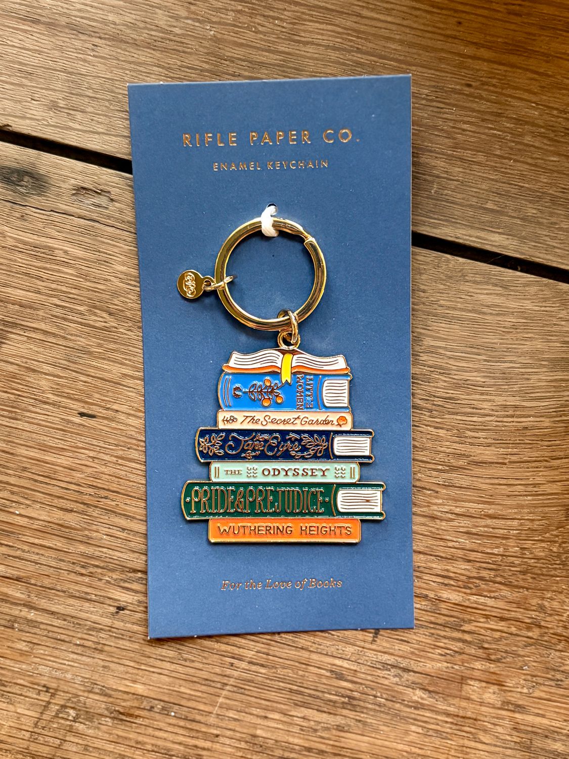 Porte-clé “Pile de romans”