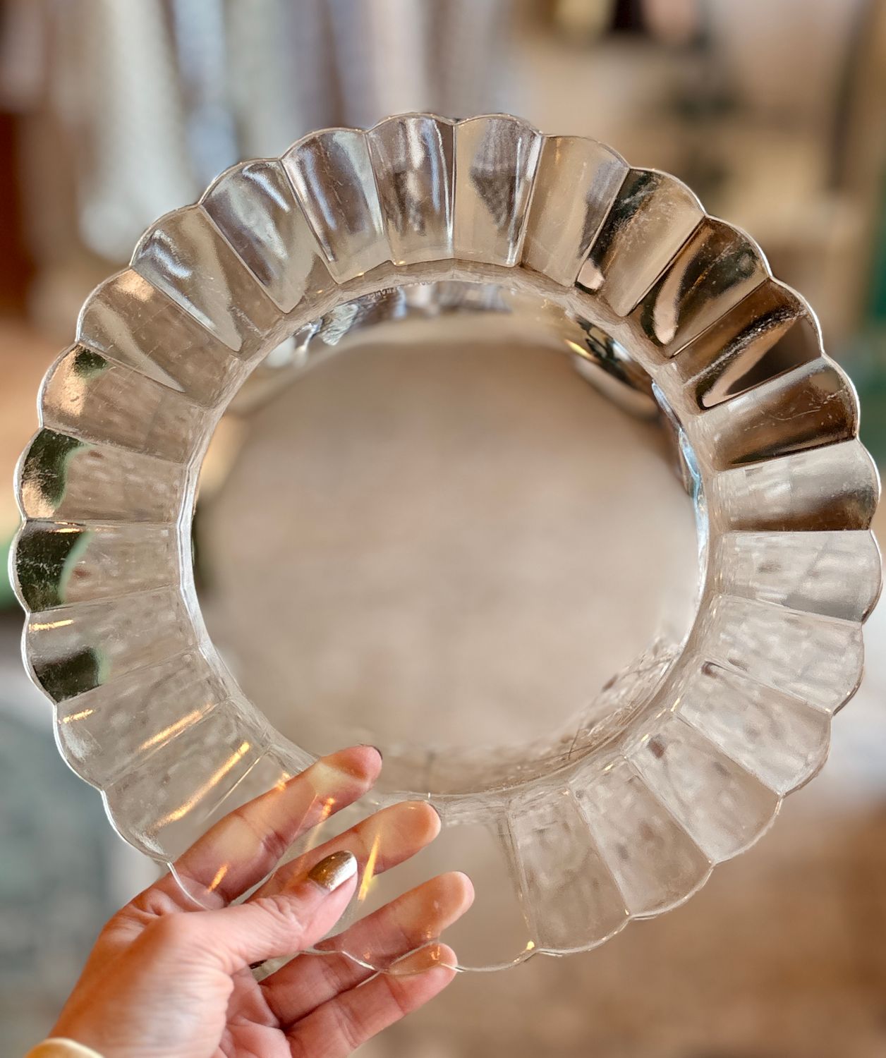 Assiette transparente Duralex – 26,5 cm