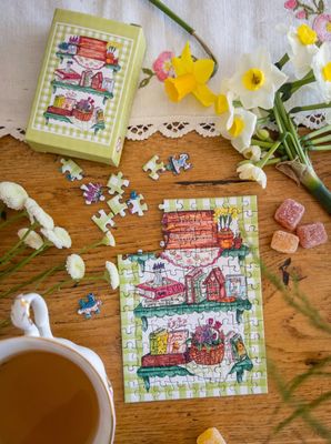 Mini puzzle Carofromwoodland – Étagère de printemps