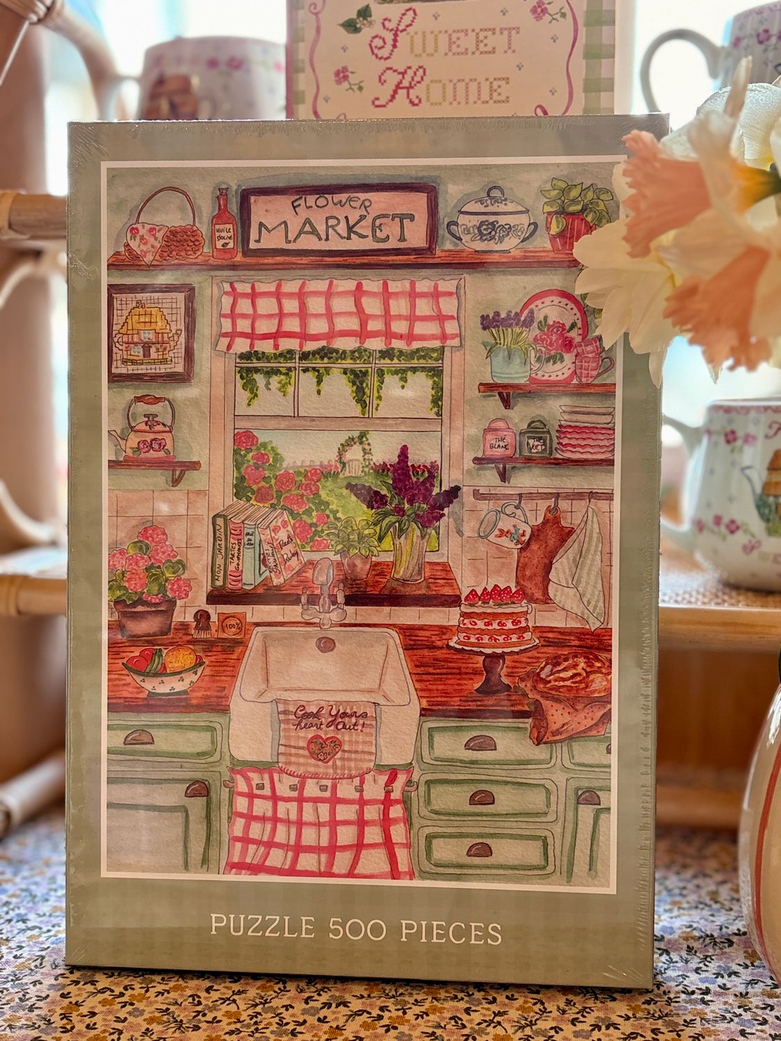 Puzzle 500 pièces Carofromwoodland – Cuisine de printemps