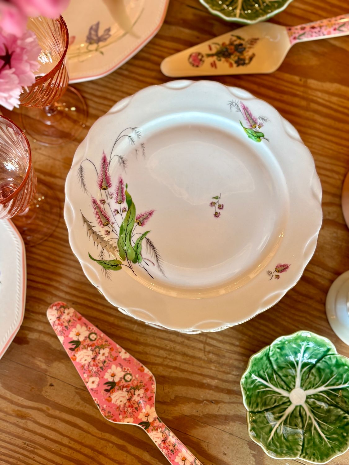 Éléonore les assiettes fleuries M&amp;S