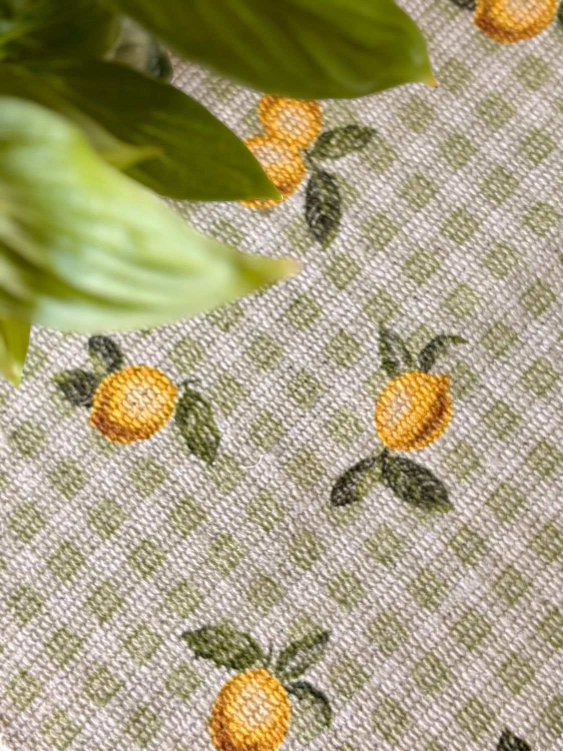 Set de table « Lemons &amp; Vichy »