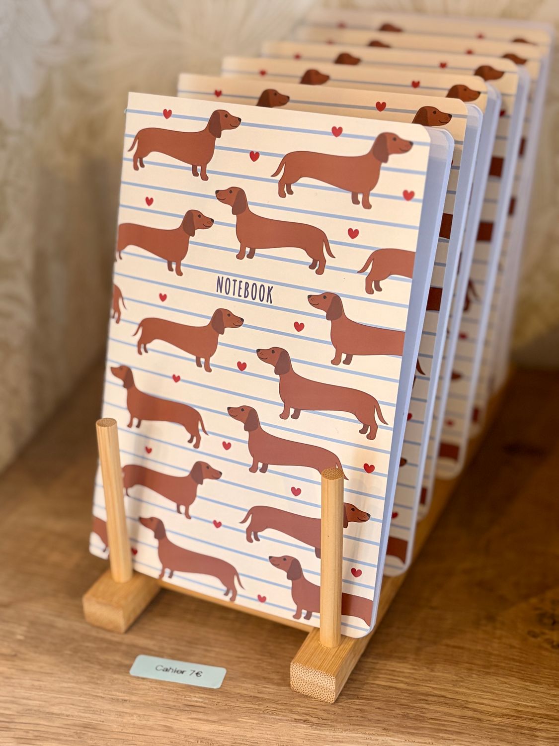 Carnet A5 Chien Saucisse