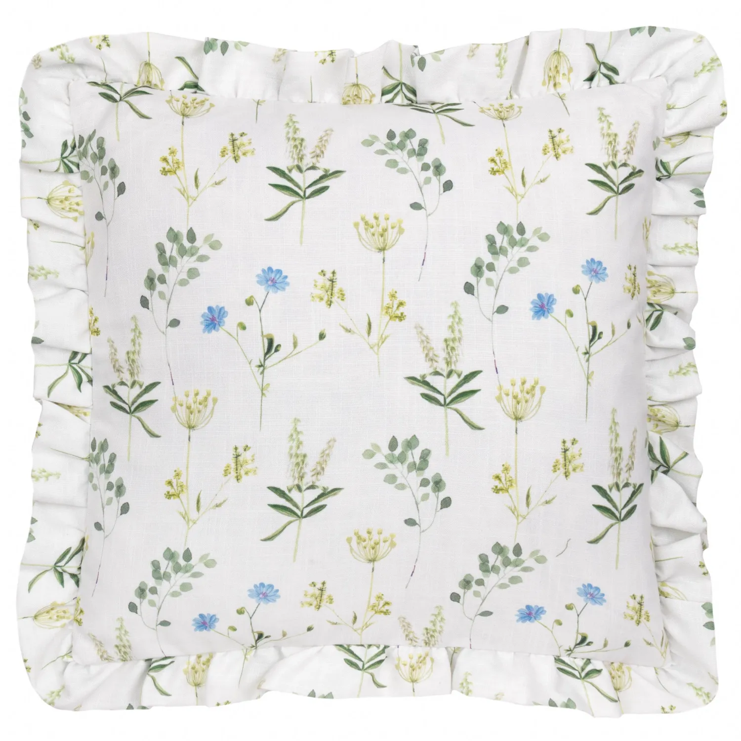 Coussin Ambrose — Meadow Ruffle Floral